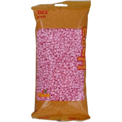 Perline medie rosa pastello Hama - 6000 pz - Perler per bambini Perline medie rosa pastello Hama - 6000 pz - Perler per bambini