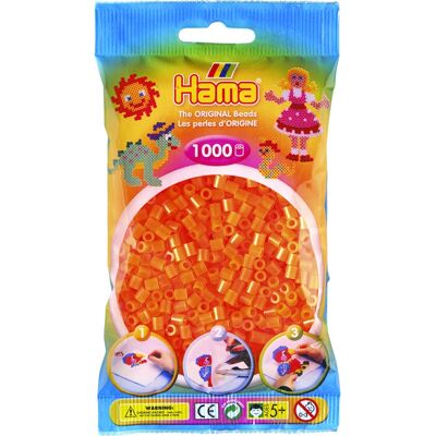Hama 207-38 Neon Oranje Kralen - Knutsel Speelgoed Hama 207-38 Neon Oranje Kralen - Knutsel Speelgoed