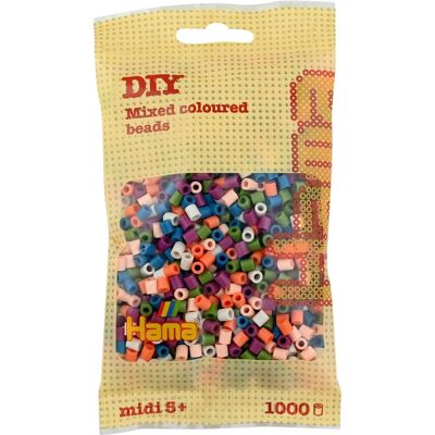 Hama 1000 Midi Kralen - Kralen in Verschillende Kleuren Hama 1000 Midi Kralen - Kralen in Verschillende Kleuren