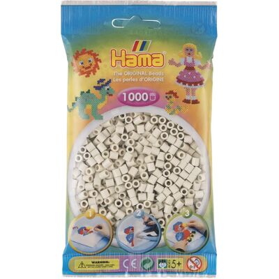 Hama 1000 Midi Beads White - Toy Hama 1000 Midi Beads White - Toy