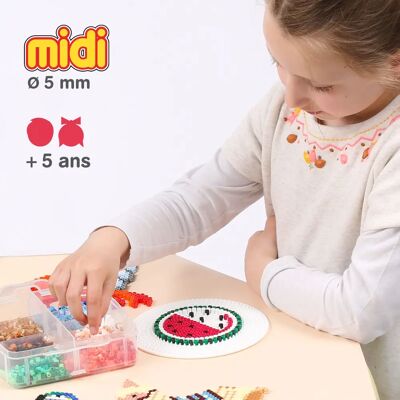 Hama Midi Mix Knutsel- en Creatief Speelgoed - 13.000 Kralen Hama Midi Mix Knutsel- en Creatief Speelgoed - 13.000 Kralen