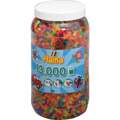 Perles Hama 211-51 - Perles à repasser multicolores - Arts créatifs - Publicité Perles Hama 211-51 - Perles à repasser multicolores - Arts créatifs - Publicité