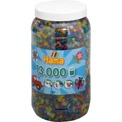 Perline Hama 211-53 in Tubo Multicolore - Perline Perline Hama 211-53 in Tubo Multicolore - Perline