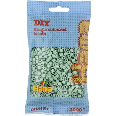 Hama 1000 Midi Pärlor - Eukalyptus - Pärlor - Pärlor Hama 1000 Midi Pärlor - Eukalyptus - Pärlor - Pärlor