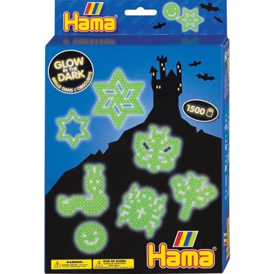 Hama Leuchtperlen-Set - Bastelspielzeug Hama Leuchtperlen-Set - Bastelspielzeug