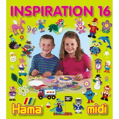 Hama Midi Inspirationsbuch - Nr 16 - Bastelbuch - Spielzeug Hama Midi Inspirationsbuch - Nr 16 - Bastelbuch - Spielzeug