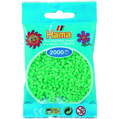 Hama Lichtgrünes Kunst- und Bastelspielzeug - 2000 Stück Hama Lichtgrünes Kunst- und Bastelspielzeug - 2000 Stück