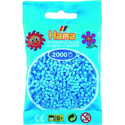 Jouet d'Artisanat Hama Bleu Pastel - 2000 Pièces - À partir de 10 ans - Publicité Jouet d'Artisanat Hama Bleu Pastel - 2000 Pièces - À partir de 10 ans - Publicité