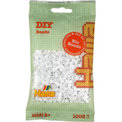 Hama 190-001 Bastelspielzeug - 1000 Bio MIDI Perlen Hama 190-001 Bastelspielzeug - 1000 Bio MIDI Perlen