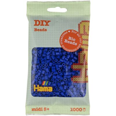 HAMA Bio Midi Perlen - Blau - 1000 Stück - Für Kinder ab 5 Jahre HAMA Bio Midi Perlen - Blau - 1000 Stück - Für Kinder ab 5 Jahre