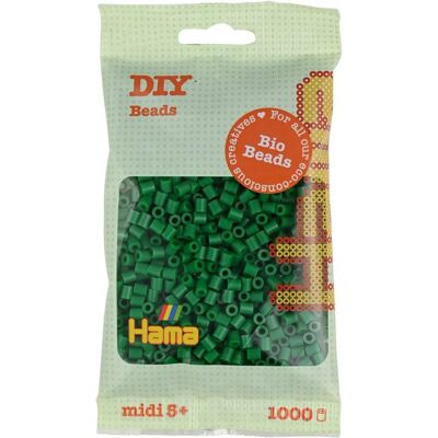 HAMA Bio Midi Perlen - Grün - 1000 Stück - Ab 5 Jahren HAMA Bio Midi Perlen - Grün - 1000 Stück - Ab 5 Jahren