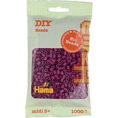 HAMA Bio-Perlen Ameixa - 1000 Stück - Ø 5 mm - Für Kinder ab 5 Jahre HAMA Bio-Perlen Ameixa - 1000 Stück - Ø 5 mm - Für Kinder ab 5 Jahre