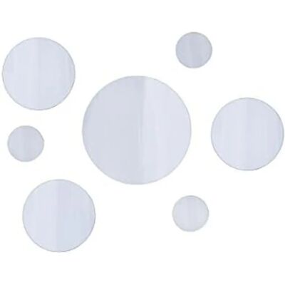 Elements Round Mirror Set - 7 Piece Modern Decorative Wall Mirrors Elements Round Mirror Set - 7 Piece Modern Decorative Wall Mirrors