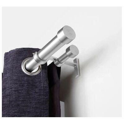 Umbra 1014557 Nickel Curtain Rod - Curtain Rod Umbra 1014557 Nickel Curtain Rod - Curtain Rod