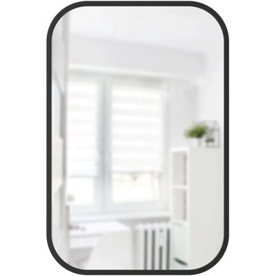 Umbra Hub Rectangular Wall Mirror - Black Umbra Hub Rectangular Wall Mirror - Black