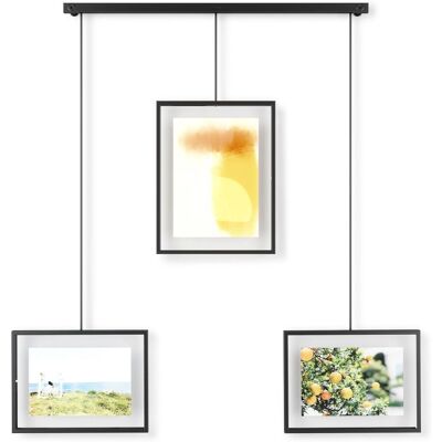 Umbra Black Exhibit 30P Picture Frame Set Umbra Black Exhibit 30P Picture Frame Set