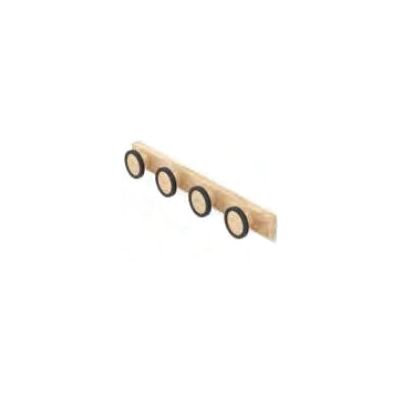 Umbra Modell 1016843-045 Wandhaken - Schwarz, Natur Umbra Modell 1016843-045 Wandhaken - Schwarz, Natur