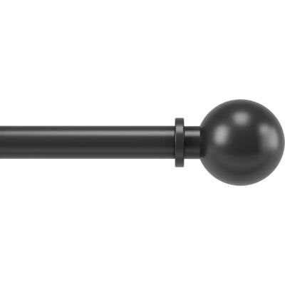 Umbra BOLAS 36-72 Vorhangstange - Modernes Stahl Schwarz Umbra BOLAS 36-72 Vorhangstange - Modernes Stahl Schwarz