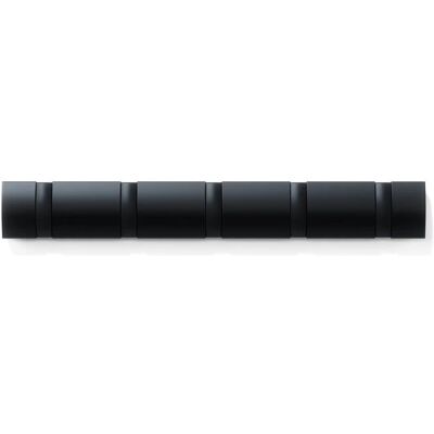 Umbra Flip 5 wieszak na ścianę - Czarny Umbra Flip 5 wieszak na ścianę - Czarny