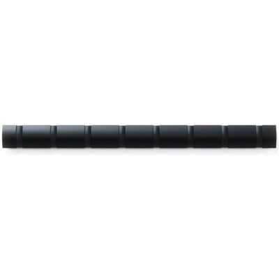 Perchero de Pared Flip de Umbra, negro, 8 ganchos Perchero de Pared Flip de Umbra, negro, 8 ganchos