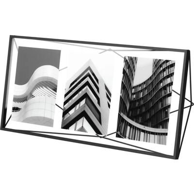 Cadre photo multi Prisma en acier Umbra 313019-040 - Cadre multi-photo - Publicité Cadre photo multi Prisma en acier Umbra 313019-040 - Cadre multi-photo - Publicité