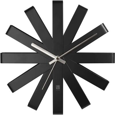 Umbra Ribbon Väggklocka - Svart Umbra Ribbon Väggklocka - Svart