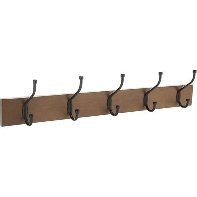 Amazon Basics Patère murale - Métal MDF - 57cm - Publicité Amazon Basics Patère murale - Métal MDF - 57cm - Publicité