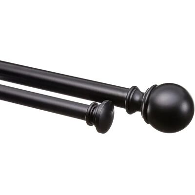 Amazon Basics Tenda doppia estensibile - Bastoni per tende Amazon Basics Tenda doppia estensibile - Bastoni per tende