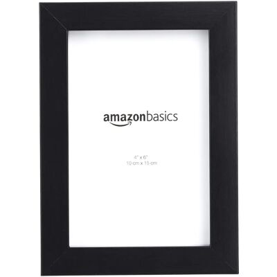AmazonBasics 10x15 cm Schwarze Bilderrahmen - 2 Stück AmazonBasics 10x15 cm Schwarze Bilderrahmen - 2 Stück