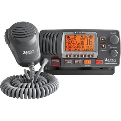 Radio VHF Marine Fixe Cobra MR F77 - Communication Fiable - Publicité Radio VHF Marine Fixe Cobra MR F77 - Communication Fiable - Publicité