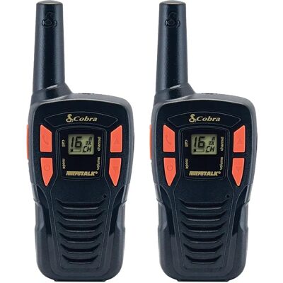 Cobra Am255 Talkie-Walkie 2 Voies - Portée 5km - Radio Léger Extérieur Cobra Am255 Talkie-Walkie 2 Voies - Portée 5km - Radio Léger Extérieur