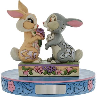 Figura Disney Thumper Blossom - Resina Dipinta a Mano - 10cm Figura Disney Thumper Blossom - Resina Dipinta a Mano - 10cm