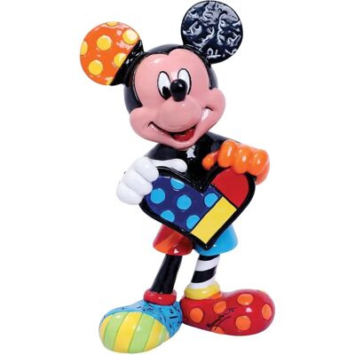 Miniatura de Mickey Corazón Britto - Colores Vibrantes - Mini Figura Miniatura de Mickey Corazón Britto - Colores Vibrantes - Mini Figura