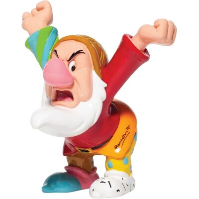 Disney Britto Grumpy Mini Figurina - Personaggio di Biancaneve Disney Britto Grumpy Mini Figurina - Personaggio di Biancaneve