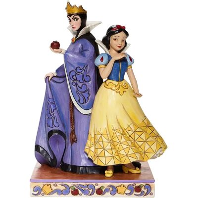 Disney Enesco Blanche Neige Et Les Sept Nains - Méchant Et Innocence - Figurine - Publicité Disney Enesco Blanche Neige Et Les Sept Nains - Méchant Et Innocence - Figurine - Publicité