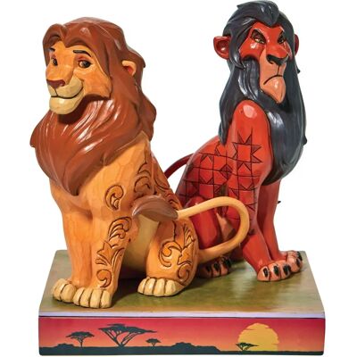 Figurki Disney Traditions Król Lew Simba i Scar - Dumny i Kapryśny Figurki Disney Traditions Król Lew Simba i Scar - Dumny i Kapryśny