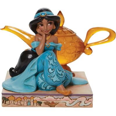 Disney Traditions Jasmine Genie Lamp - Multicolore - 11,5 cm - Figurine - Publicité Disney Traditions Jasmine Genie Lamp - Multicolore - 11,5 cm - Figurine - Publicité