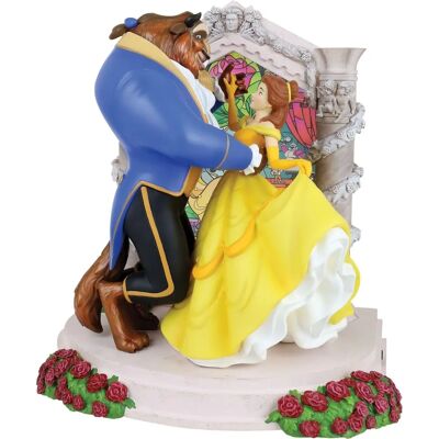Disney Belle & Beast Light-up Figurine - Classic Disney Collectible Disney Belle & Beast Light-up Figurine - Classic Disney Collectible