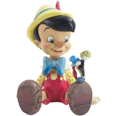 Disney - Donald Ducks Jul - Pinocchio & Jiminy Design Jim Shore Figurin Disney - Donald Ducks Jul - Pinocchio & Jiminy Design Jim Shore Figurin