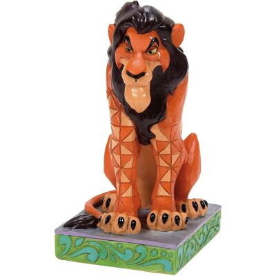 Disney Scar Figurine - Orange Polyresin 11x7x6 cm - Figurines Disney Scar Figurine - Orange Polyresin 11x7x6 cm - Figurines