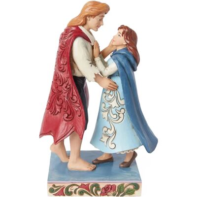 Statua Belle e Principe di Jim Shore - Amore Disney Statua Belle e Principe di Jim Shore - Amore Disney