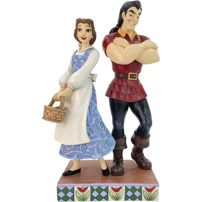 Figurine Disney Traditions Belle e Gaston - Principesse Disney Figurine Disney Traditions Belle e Gaston - Principesse Disney