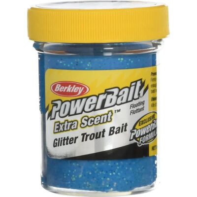 Appât Pailleté Powerbait pour Truite - Appât de Pêche - Publicité Appât Pailleté Powerbait pour Truite - Appât de Pêche - Publicité