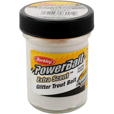 Berkley Powerbait Glitter ørredagn - Transparent Berkley Powerbait Glitter ørredagn - Transparent