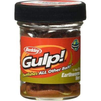 Berkley Gulp 10cm Naturlig Brun - Fiskebait Berkley Gulp 10cm Naturlig Brun - Fiskebait
