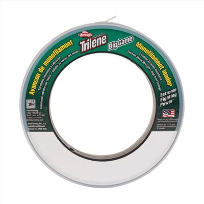 Berkley Big Game Monofilament Leader 50m - Clear 40lb Berkley Big Game Monofilament Leader 50m - Clear 40lb