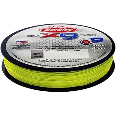 Berkley X9 Braid - Green 300m - Strong & Smooth Fishing Line Berkley X9 Braid - Green 300m - Strong & Smooth Fishing Line