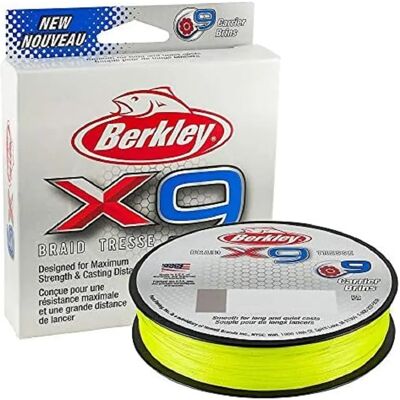 Berkley X9 Braid - 0.25MM Trecce 2000M - Fishing Line Berkley X9 Braid - 0.25MM Trecce 2000M - Fishing Line