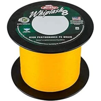 Berkley Whiplash 8 150m Yellow Braided Line Berkley Whiplash 8 150m Yellow Braided Line