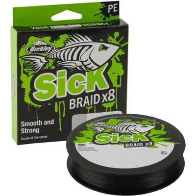 Berkley - Sick Braid - 0,10 mm - 150 m - Fil de tresse - Publicité Berkley - Sick Braid - 0,10 mm - 150 m - Fil de tresse - Publicité
